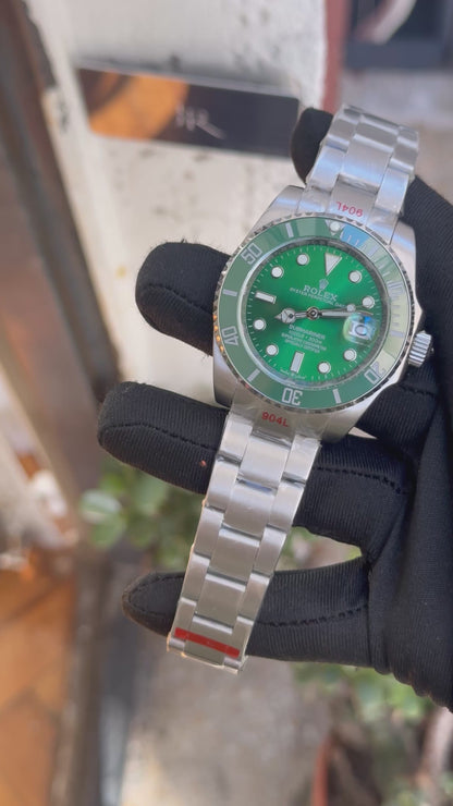 Submariner Date 41 mm Esfera Verde Bisel Verde (5A+)